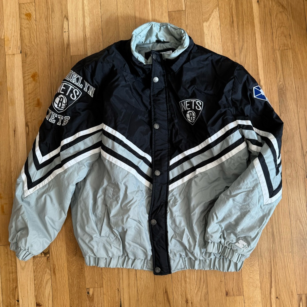 NBA 75th Bomber Jacket Brooklyn Nets